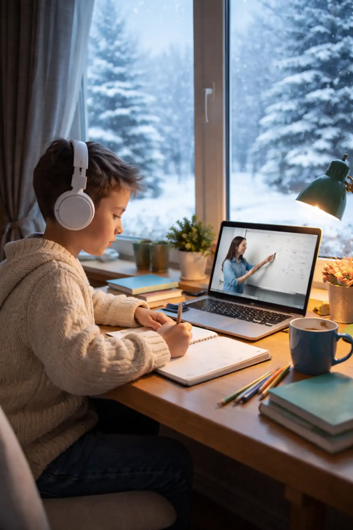 Ауа райына байланысты: Ертең қай өңірлерде оқушылар сабақты онлайн оқиды?